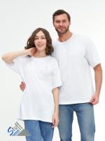 Футболка (М-4) OVERSIZE 160 белый XL